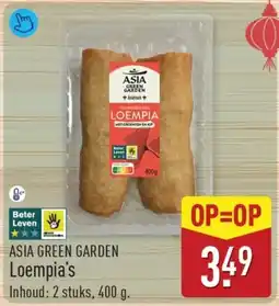 ALDI Asia green garden Loempia's aanbieding
