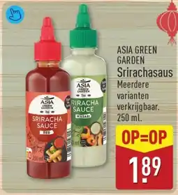 ALDI Asia Green Garden Srirachasaus aanbieding