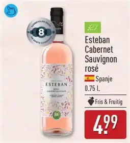 ALDI Esteban Cabernet Sauvignon rosé aanbieding