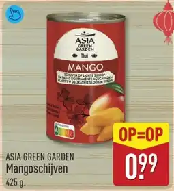 ALDI Asia green garden Mangoschijven aanbieding
