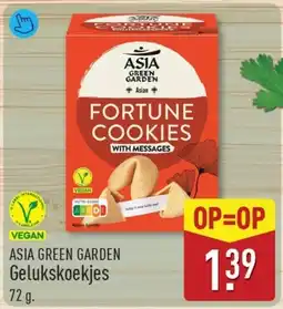 ALDI Asia green garden Gelukskoekjes aanbieding