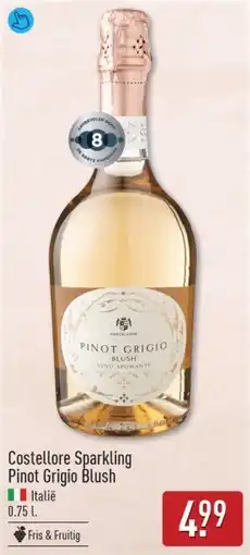 ALDI Costellore Sparkling Pinot Grigio Blush aanbieding