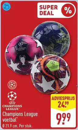 ALDI Champions League voetbal aanbieding