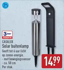 ALDI Casalux Solar buitenlamp aanbieding