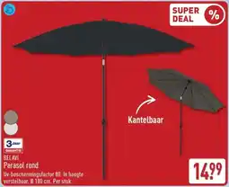 ALDI Belavi Parasol rond aanbieding