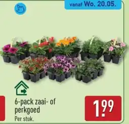 ALDI 6-pack zaai of perkgoed aanbieding