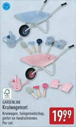 ALDI Gardenline Kruiwagenset aanbieding
