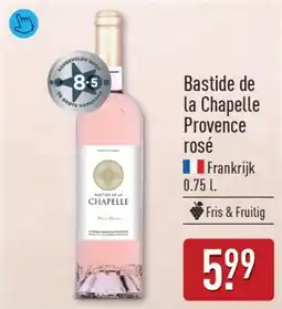 ALDI Bastide de la Chapelle Provence rosé aanbieding