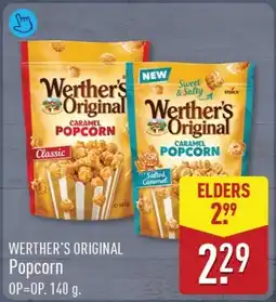 ALDI Werther's Original Popcorn aanbieding