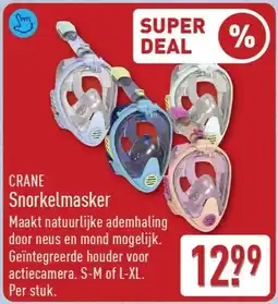 ALDI Crane Snorkelmasker aanbieding