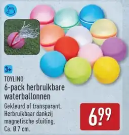ALDI Toylino 6-pack herbruikbare waterballonnen aanbieding