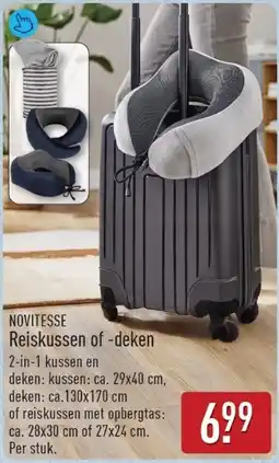 ALDI Novitesse Reiskussen of deken aanbieding