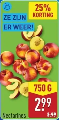 ALDI Nectarines aanbieding