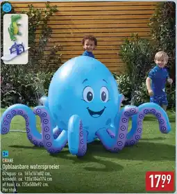 ALDI Crane Opblaasbare watersproeier aanbieding