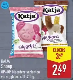 ALDI Katja Snoep aanbieding