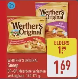 ALDI Werther's Original Snoep aanbieding
