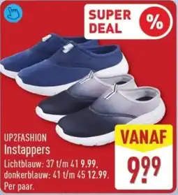 ALDI Up2fashion Instappers aanbieding