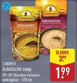 ALDI Conimex Aziatische soep aanbieding