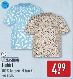 ALDI Up2fashion T-shirt aanbieding