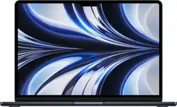 Bol.com Apple MacBook Air (2022) MLY43N/A - 13.6 inch - Apple M2 - 512 GB - Middernacht aanbieding