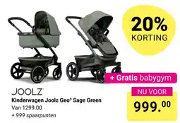 Van Asten BabySuperstore Kinderwagen Joolz Geo³ Sage Green aanbieding