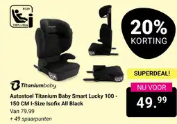 Van Asten BabySuperstore Autostoel Titanium Baby Smart Lucky aanbieding