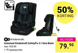 Van Asten BabySuperstore Autostoel Kinderkraft Safety Fix 2 I-Size Black aanbieding