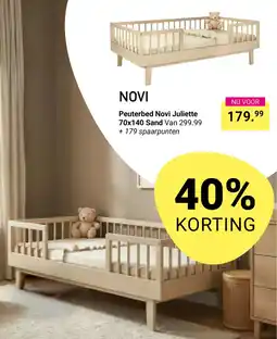 Van Asten BabySuperstore Peuterbed Novi Juliette aanbieding