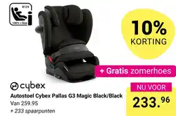 Van Asten BabySuperstore Autostoel Cybex Pallas G3 Magic Black/Black aanbieding