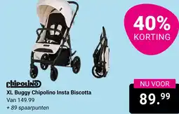 Van Asten BabySuperstore XL Buggy Chipolino Insta Biscotta aanbieding