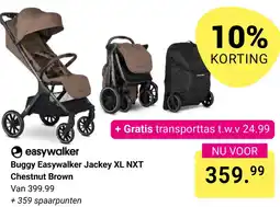 Van Asten BabySuperstore Buggy Easywalker Jackey XL NXT Chestnut Brown aanbieding