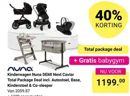 Van Asten BabySuperstore Kinderwagen Nuna DEMI Next Caviar aanbieding