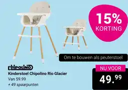 Van Asten BabySuperstore Kinderstoel Chipolino Rio Glacier aanbieding