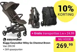 Van Asten BabySuperstore Buggy Easywalker Miley Go Chestnut Brown aanbieding