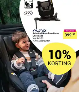 Van Asten BabySuperstore Autostoel Nuna Pruu Caviar Chocolade aanbieding