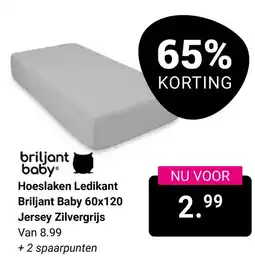 Van Asten BabySuperstore Hoeslaken Ledikant Briljant aanbieding