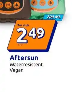 Action Aftersun Waterresistent Vegan aanbieding