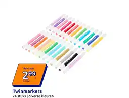 Action Twinmarkers aanbieding
