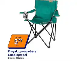 Action Froyak opvouwbare campingstoel aanbieding