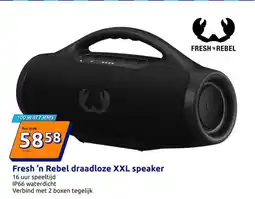 Action Fresh 'n Rebel draadloze XXL speaker aanbieding