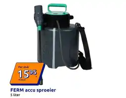 Action FERM accu sproeier aanbieding