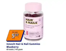Action Innovit Hair & Nail Gummies Blueberry aanbieding