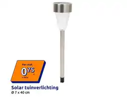 Action Solar tuinverlichting aanbieding