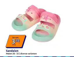 Action Sandalen aanbieding