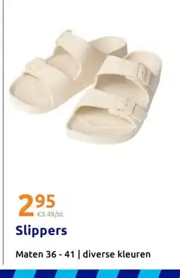 Action Slippers aanbieding