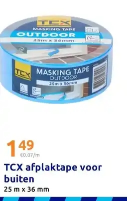 Action TCX afplaktape voor buiten aanbieding