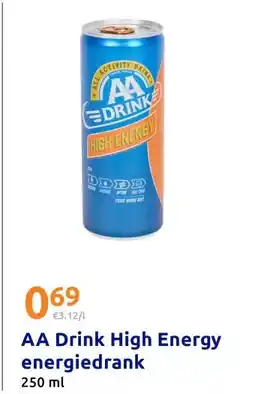 Action AA Drink High Energy energiedrank aanbieding