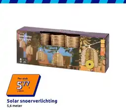 Action Solar snoerverlichting aanbieding