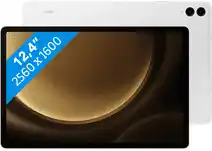 Bol.com Samsung Galaxy Tab S9 FE Plus - WiFi - 128GB - Silver aanbieding