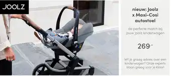 Baby & Tiener nieuw: Joolz x Maxi-Cosi autostoel aanbieding